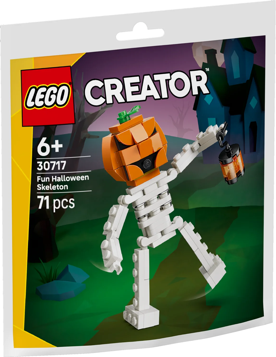 LEGO Creator Fun Halloween Skeleton Set #30717 BRAND NEW IN POLYBAG