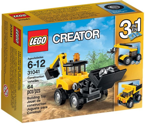 LEGO Creator Construction Vehicles Set #31041