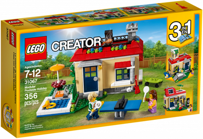 LEGO Creator 3in1 Modular Poolside Holiday Set #31067  BRAND NEW IN BOX!