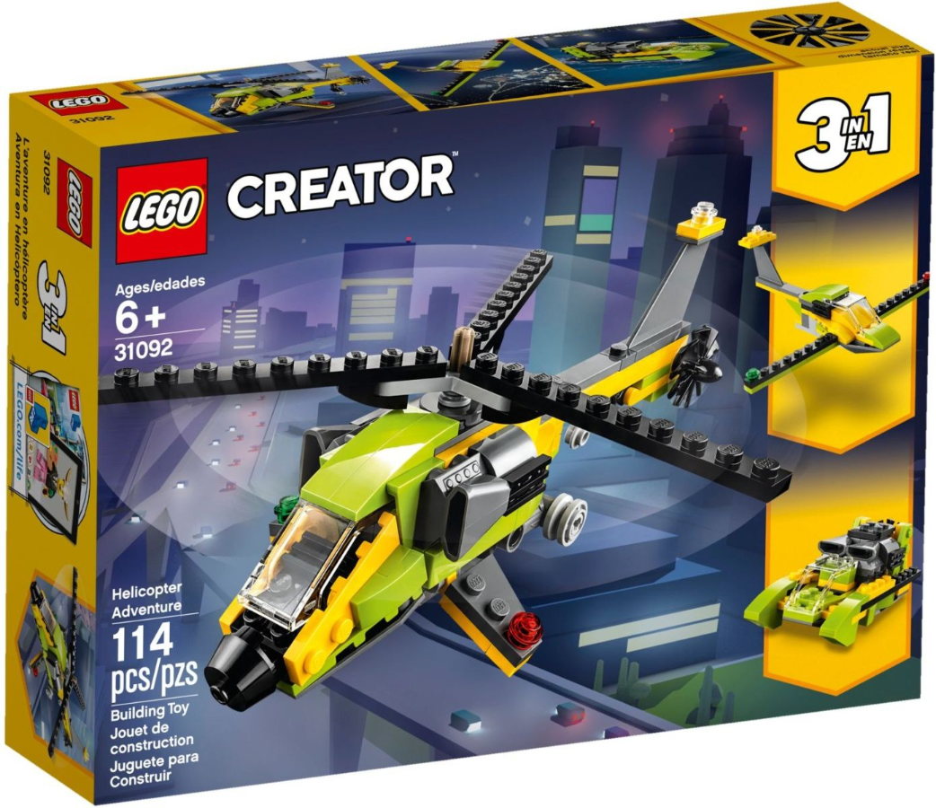 LEGO Creator Helicopter Adventure BRAND NEW Set #31092