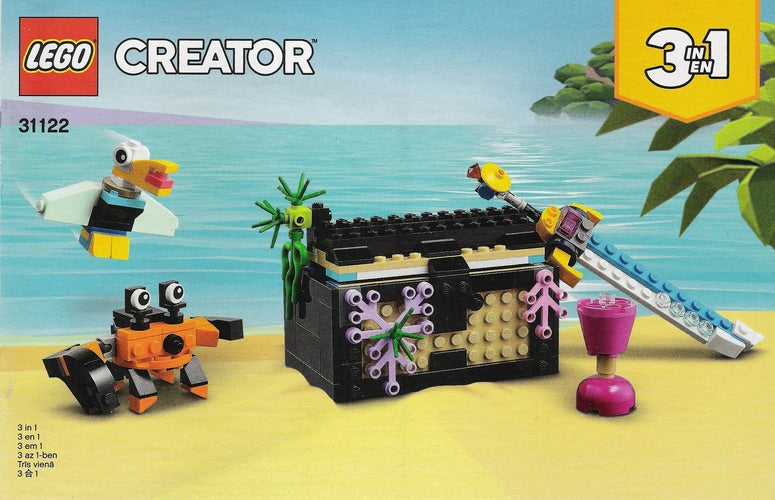 LEGO Creator Fish Tank Set #31122 Includes Instructions