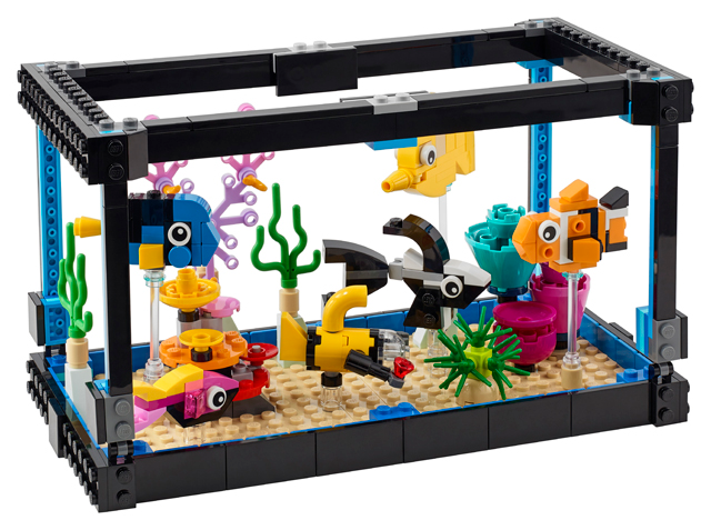 LEGO Creator Fish Tank Set #31122 Includes Instructions