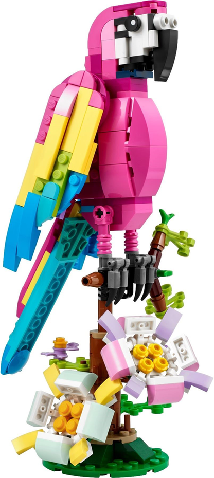 LEGO Creator Exotic Pink Parrot Set #31144 Includes Instructions