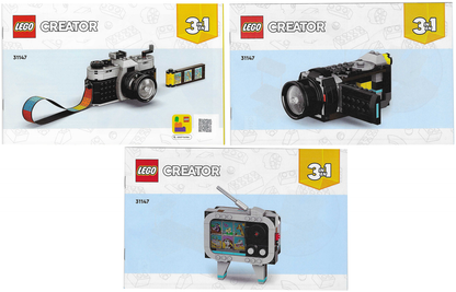 LEGO Creator Retro Camera Set #31147 Includes Instructions