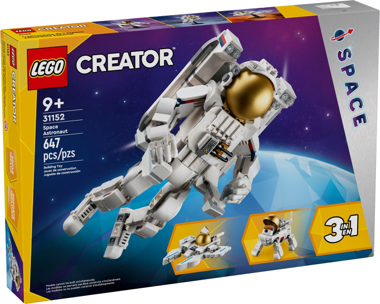 LEGO Creator 3in1 Space Exploration Astronaut Set #31152 BRAND NEW IN BOX