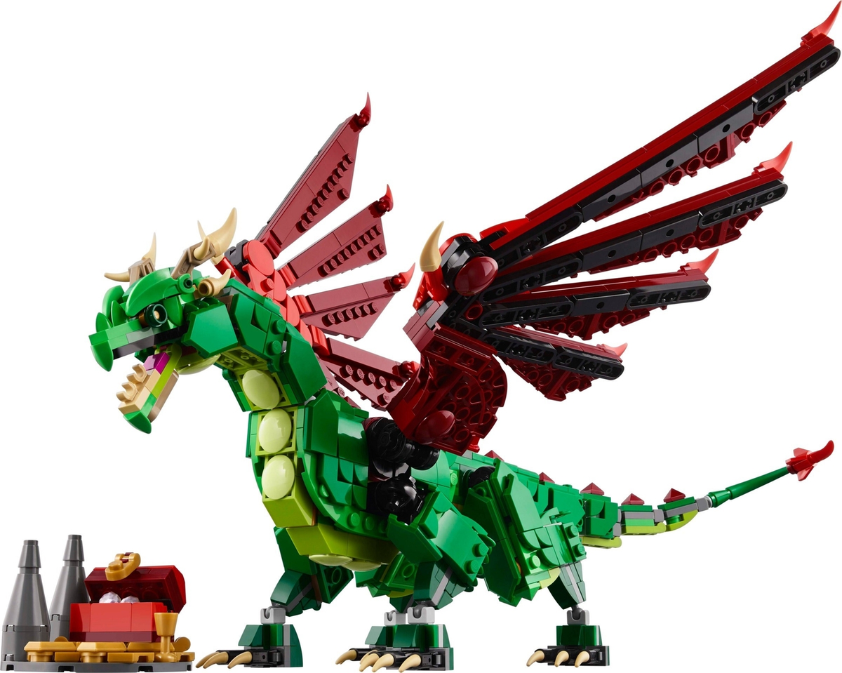 LEGO Creator Medieval Dragon Set #31161 Includes Instructions