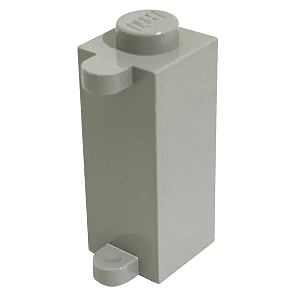 LEGO 1x1x2 with Shutter Holder Light Grey (Old Shade)