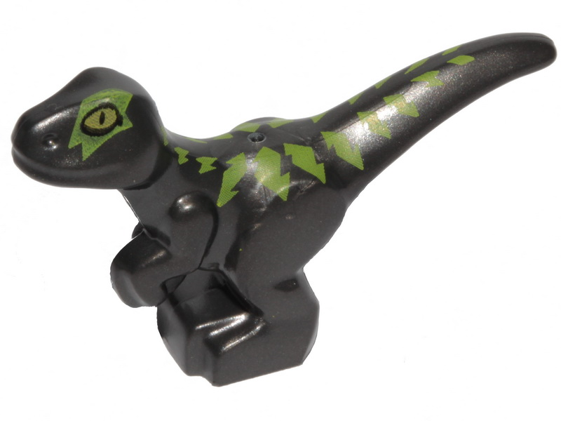 LEGO Animal Baby Dinosaur Pearl Dark Grey