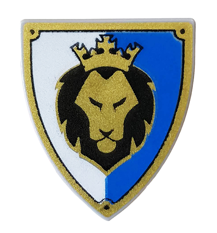 LEGO Castle Shield Lion Pattern