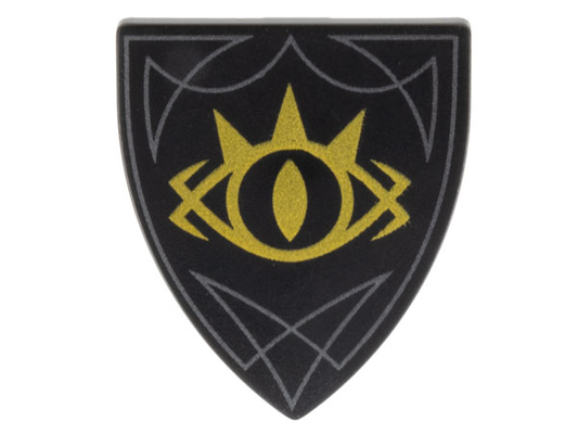 LEGO Elves Shield With Goblin King Eye Pattern