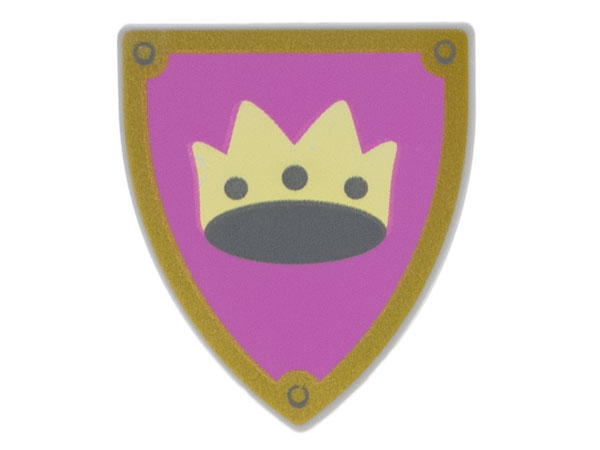 LEGO Castle Shield Crown Pattern