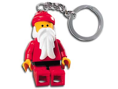 LEGO Santa BRAND NEW Key Chain / Keyring Set #3953