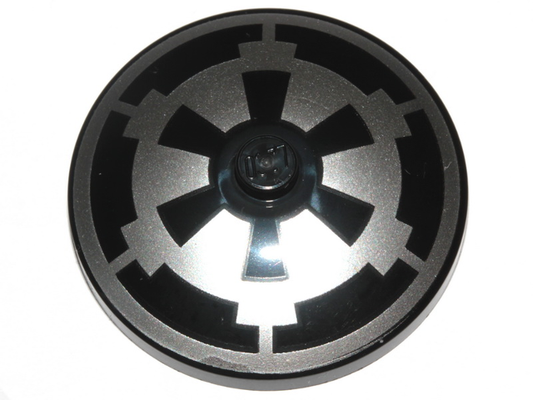 LEGO Star Wars Printed Imperial Symbol Dish from TIE Fighter Pilot Helmet Set #75274