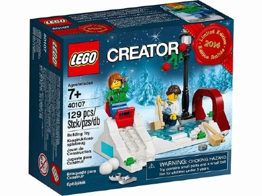 LEGO Creator Winter Skating Scene BRAND NEW Set #40107