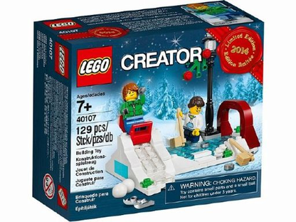 LEGO Creator Winter Skating Scene BRAND NEW Set #40107
