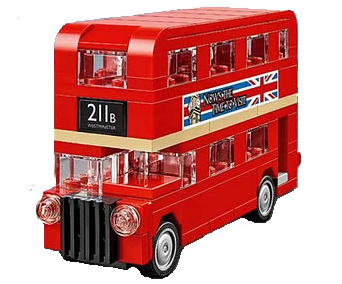 LEGO Creator Mini London Bus Set #40220 Includes Instructions