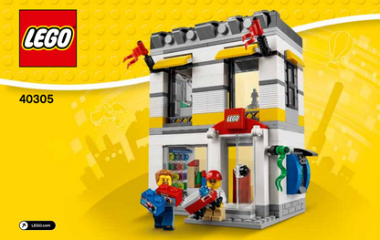 LEGO Brand Store Set #40305 Includes Minifigures and Instructions