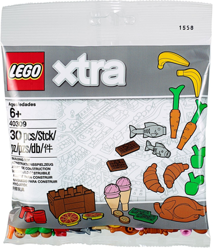 LEGO Xtra Food Accessories Polybag BRAND NEW Set #40309