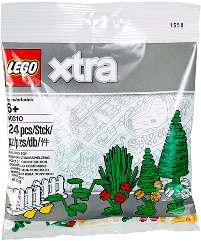 LEGO Xtra Botanical Accessories Polybag BRAND NEW Set #40310