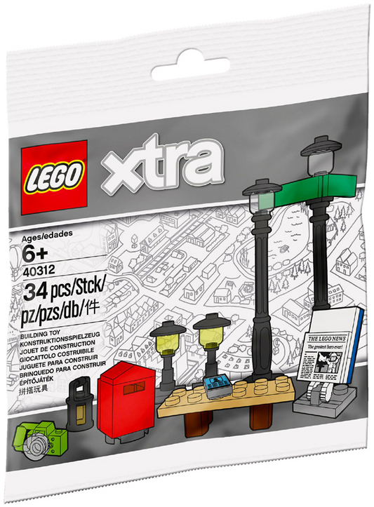 LEGO Xtra Street Lamps Polybag BRAND NEW Set #40312