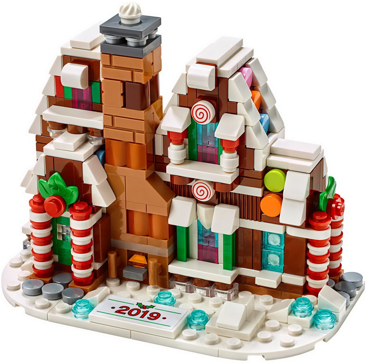 LEGO Creator Microscale Gingerbread House Set #40337 Includes Instructions