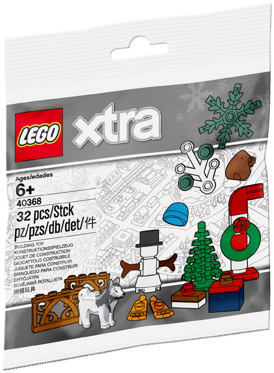 LEGO Xtra Christmas Accessories Polybag BRAND NEW Set #40368