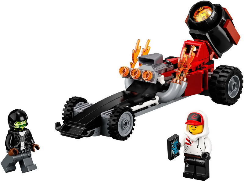 LEGO Hidden Side Drag Racer Set #40408 BRAND NEW