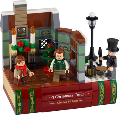 LEGO Christmas Charles Dickens Tribute Set #40410 Includes Instructions and Minifigure