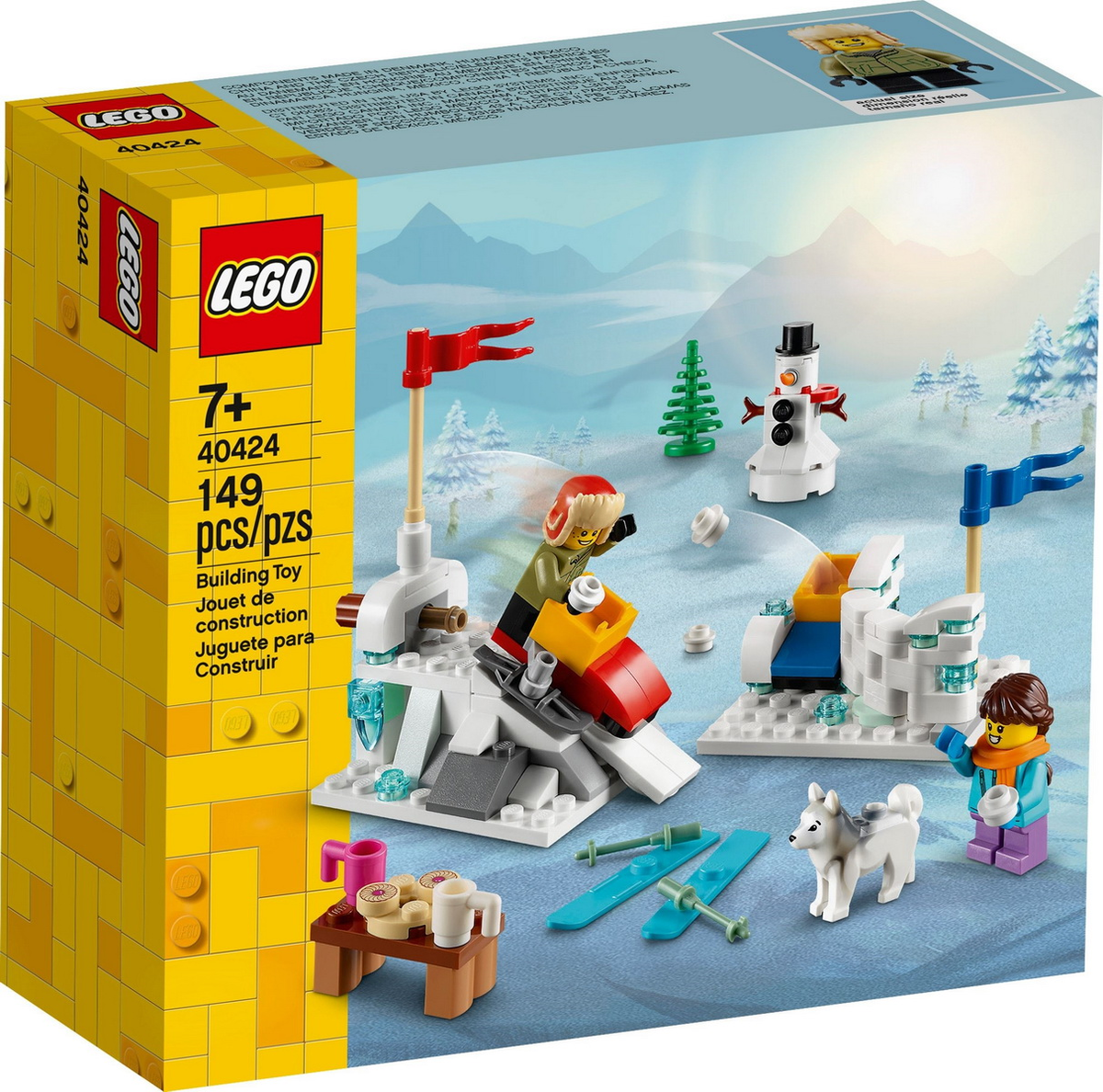LEGO Winter Snowball Fight Set #40424 BRAND NEW IN BOX