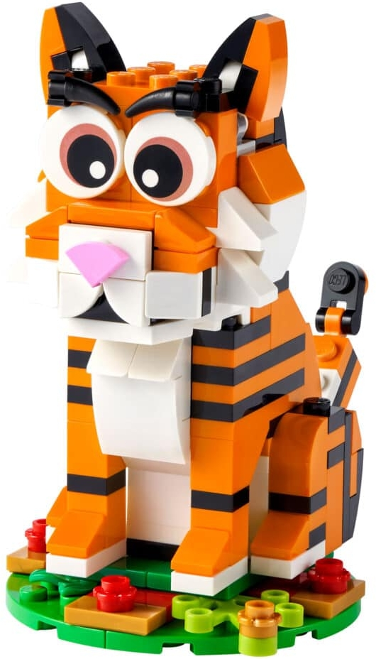 LEGO Chinese Festival Year of the Tiger Set #40491 Includes Instructions