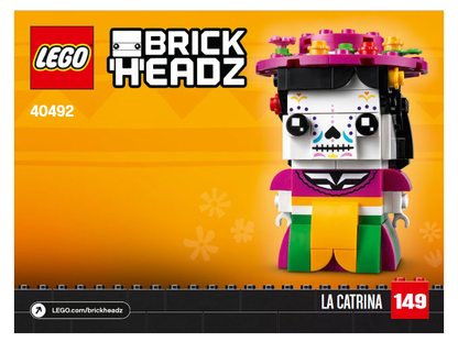 LEGO Brickheadz La Catrina and Frankenstein Halloween Fun Pack
