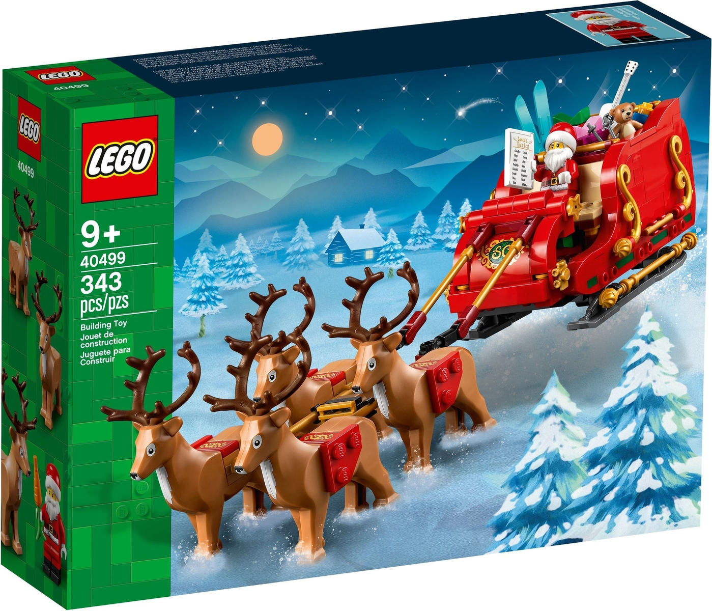 LEGO Santa's Sleigh Set #40499 BRAND NEW IN BOX