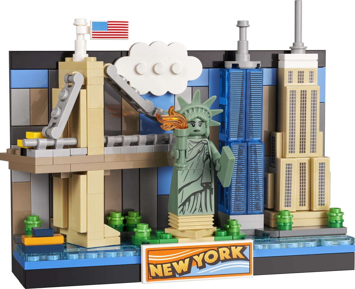LEGO Creator New York Postcard Set #40519 Includes Instructions