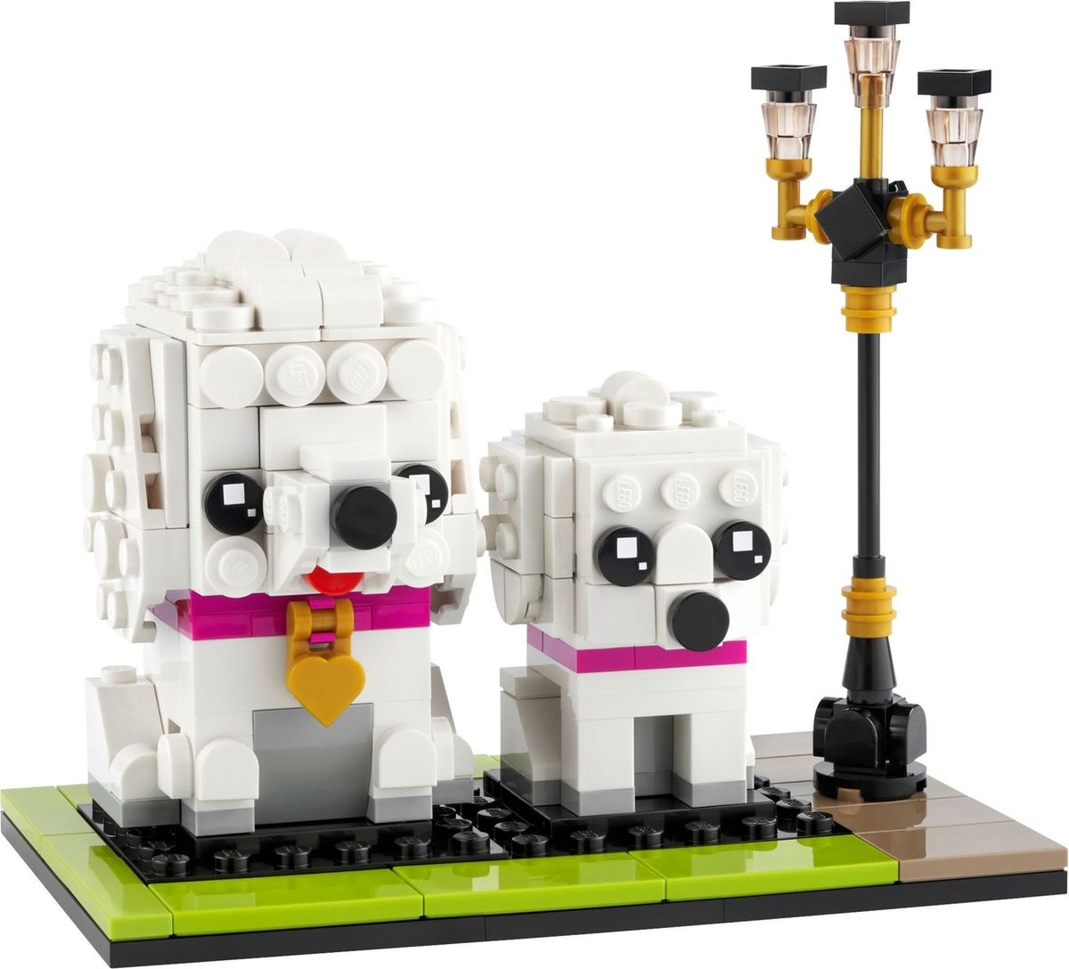 LEGO BrickHeadz Poodle Set #40546 Includes Instructions