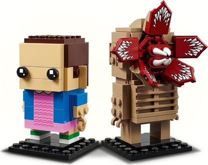 LEGO BrickHeadz Stranger Things Demogorgon & Eleven Set #40549 Includes Instructions