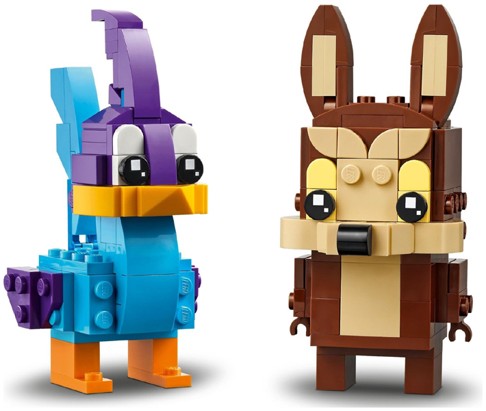 LEGO BrickHeadz Road Runner & Wile E. Coyote Set #40559 Includes Instructions