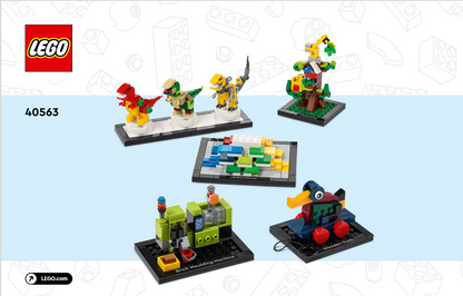 LEGO Tribute to LEGO House Set #40563 Includes Instructions