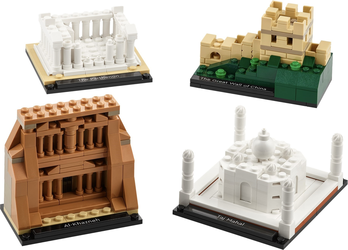 LEGO Architecture World of Wonders Set #40585 Includes Instructions