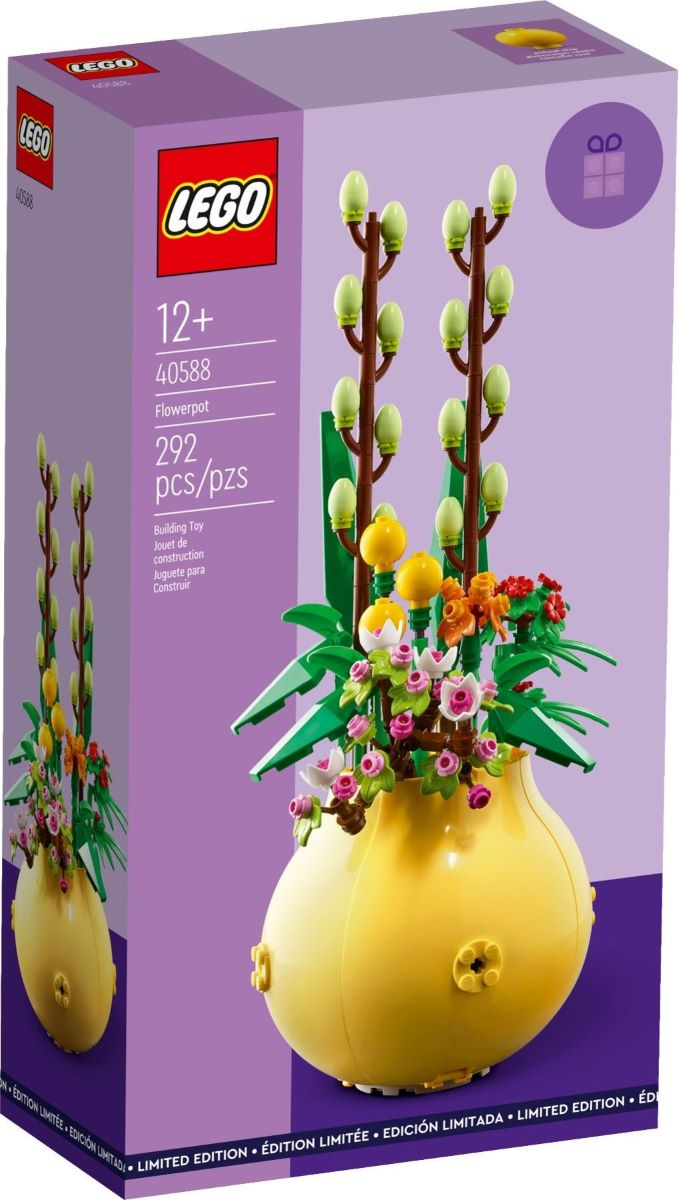 LEGO Botanicals Flowerpot Set #40588 BRAND NEW IN BOX
