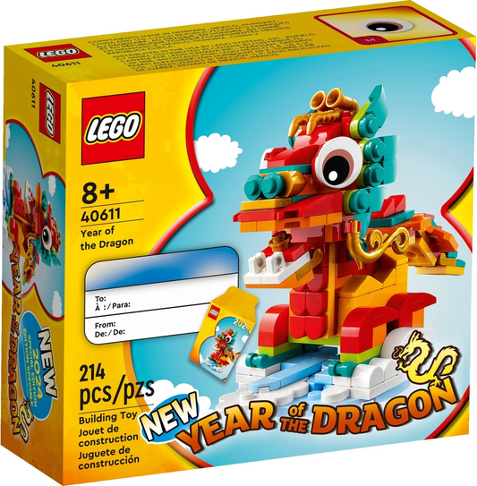 LEGO Year of the Dragon Set #40611 BRAND NEW Lunar New Year