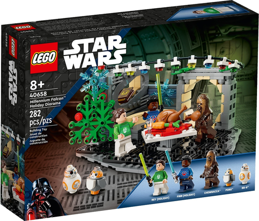 LEGO Star Wars Millennium Falcon Holiday Diorama Set #40658 BRAND NEW IN BOX