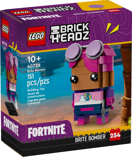 LEGO Fortnite Brite Bomber Brickheadz Set #40728