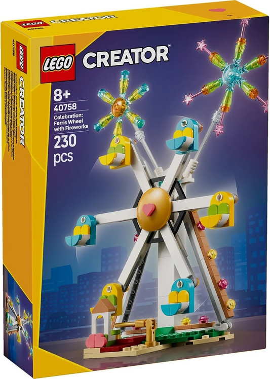 LEGO Creator Celebration Ferris Wheel with Fireworks Set #40758