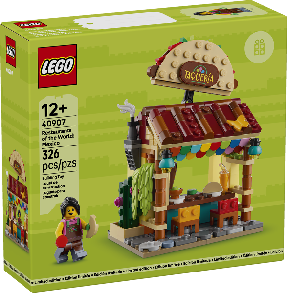 LEGO Restaurants of the World: Mexico Set #40907 BRAND NEW IN BOX