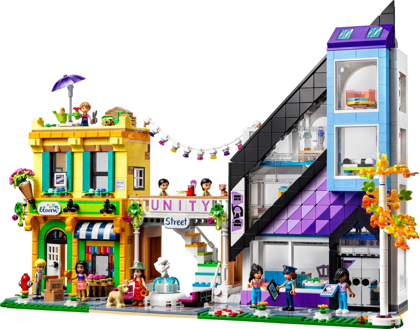 LEGO Friends Downtown Flower and Design Stores Set #41732 BRAND NEW IN BOX