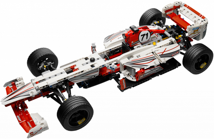LEGO RARE Technic Grand Prix Racer Set #8480 includes box & instructions!