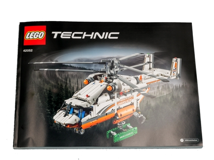 LEGO Technic Heavy Lift Helicopter Set #42052 with Power Functions and Instructions