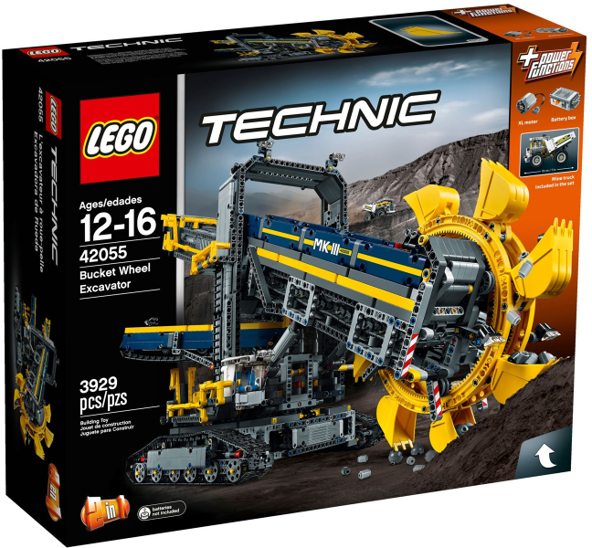 LEGO Technic Construction Bucket Wheel Excavator Set #42055 BRAND NEW IN BOX