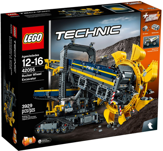 LEGO Technic Construction Bucket Wheel Excavator Set #42055 BRAND NEW IN BOX