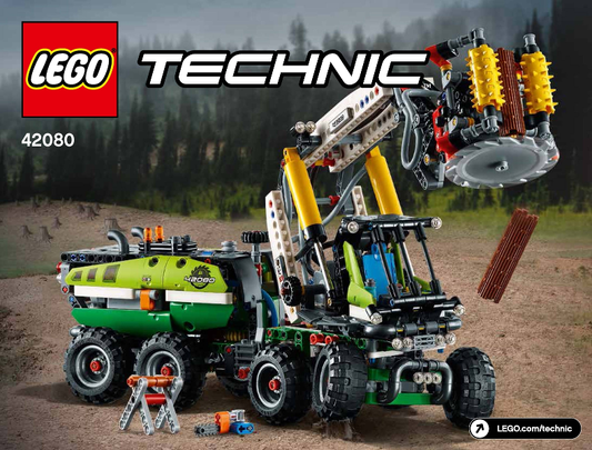 LEGO Technic Forest Machine BRAND NEW Instructions and Sticker Sheet ONLY for Set #42080